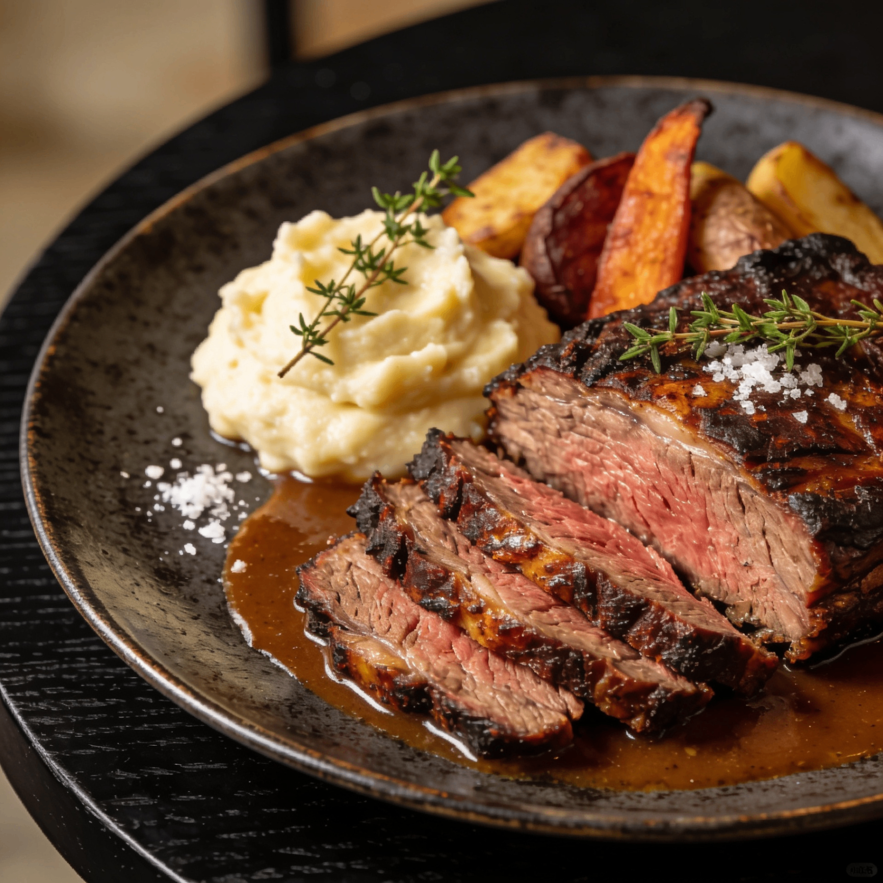 Cooked sliced beef from UK halal supplier
